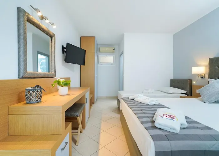 Sunny Thassos ホテル クリッシ・アモウディア